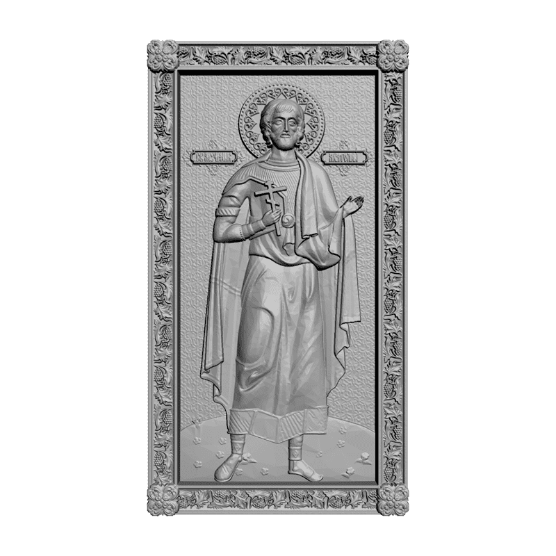 картинка Святой мученик Анатолий V3-193 3D-STL.COM