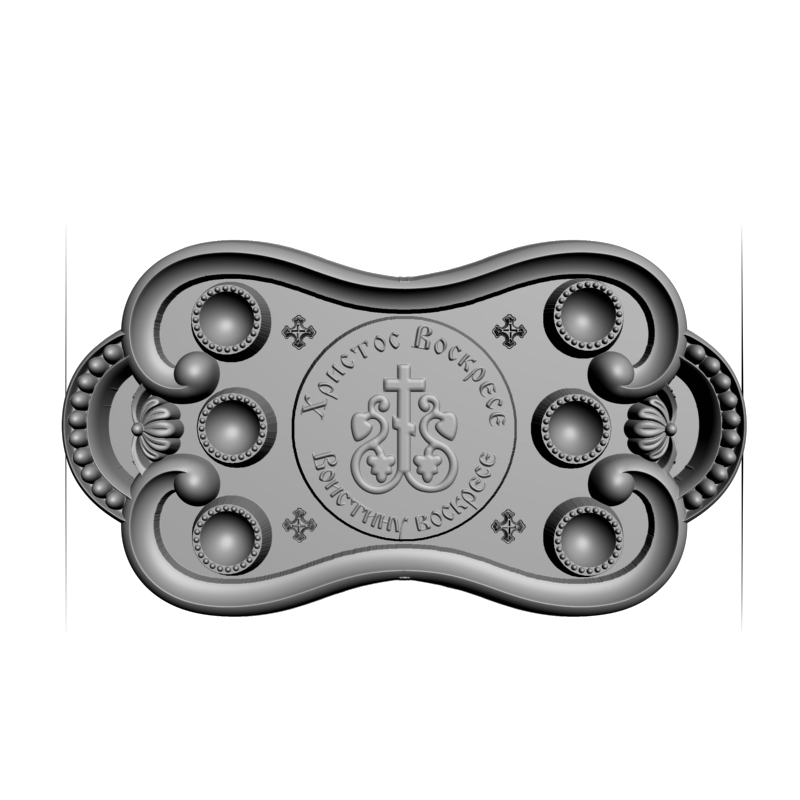 картинка Подставка для пасхальных яиц V8-025 3D-STL.COM
