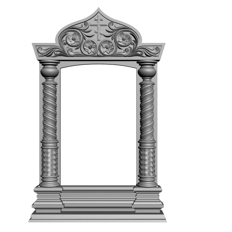 картинка Киот V4-006 3D-STL.COM