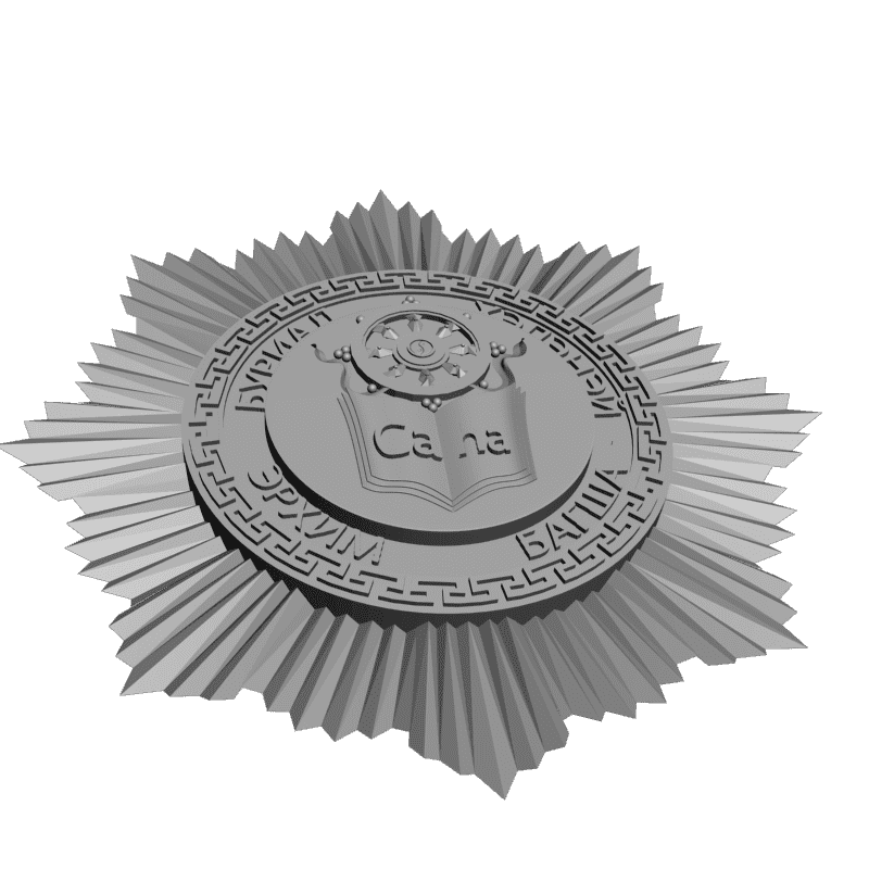 картинка Caha Эрхим Багша RG3-044 3D-STL.COM
