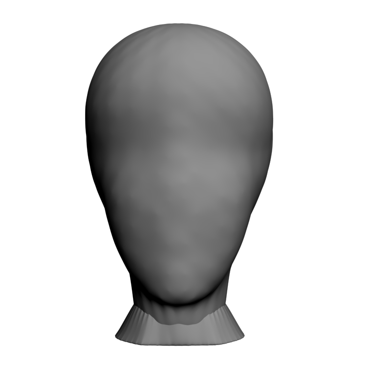 картинка Манекен голова L5-077 3D-STL.COM