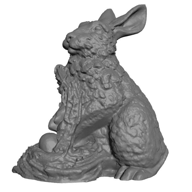 картинка Заяц F1-170 3D-STL.COM