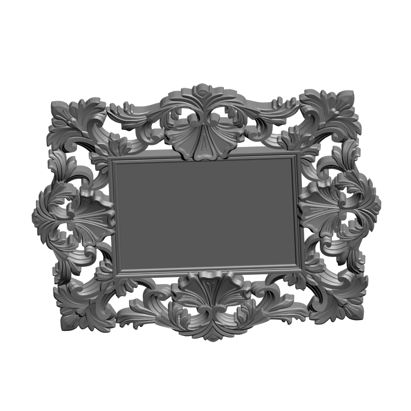 картинка Рама резная D14-529 3D-STL.COM
