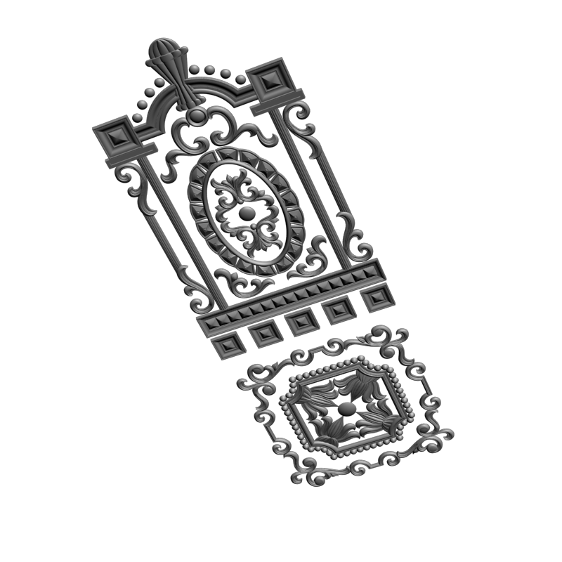 картинка Накладка на двери H3-107 3D-STL.COM