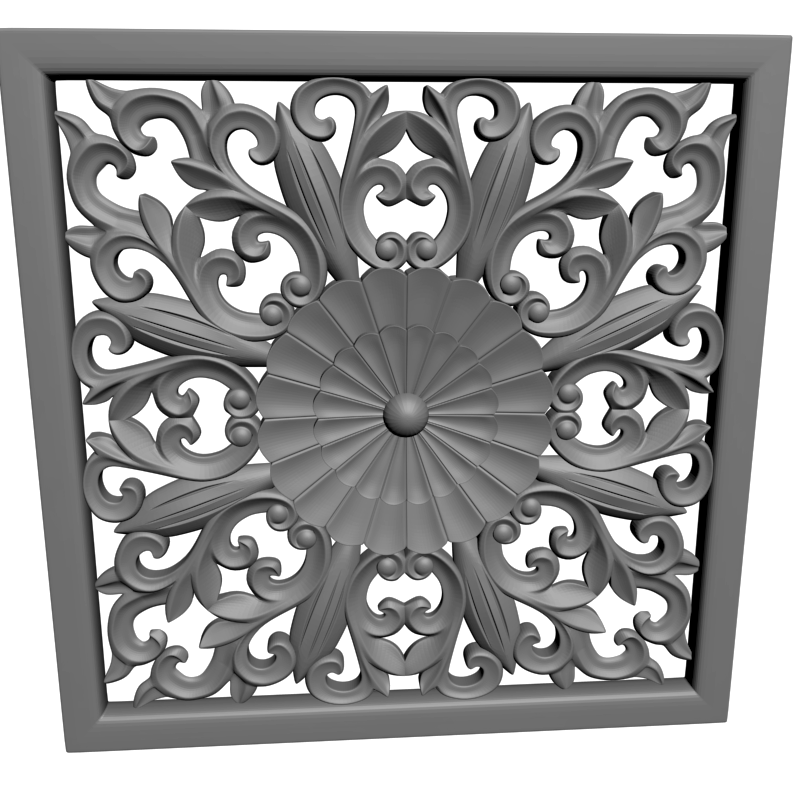 картинка Панель резная D11-146 3D-STL.COM