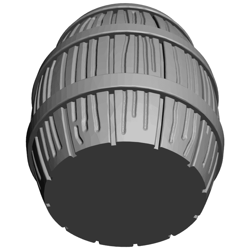 картинка Бочка P4-337 3D-STL.COM