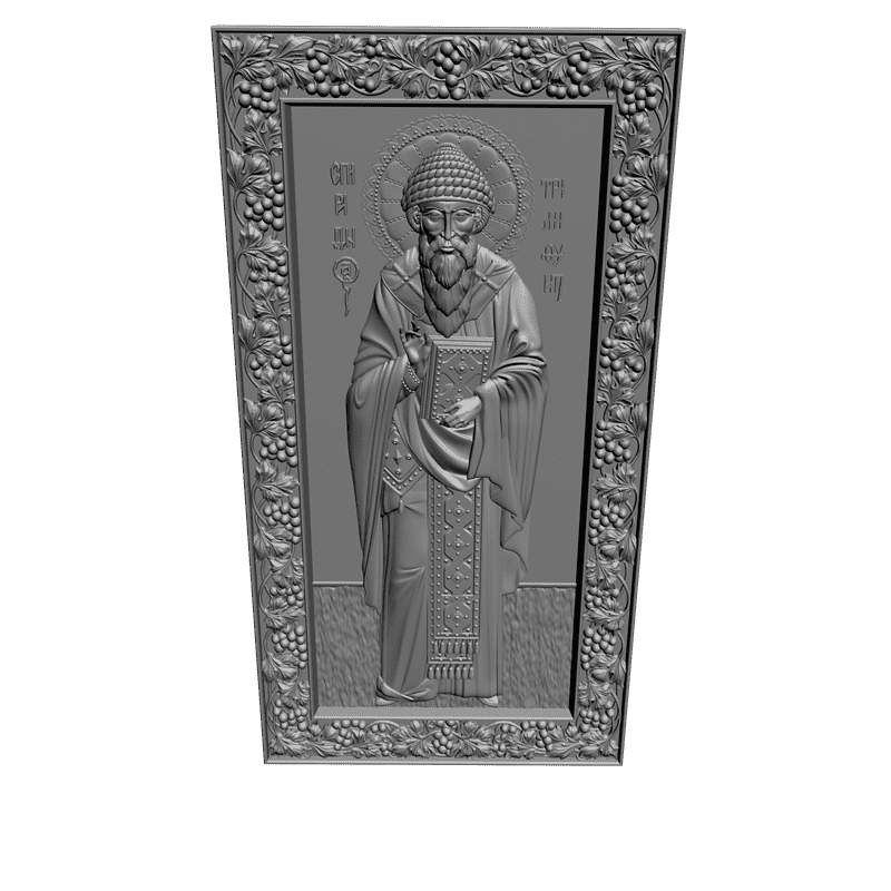 картинка Святой Спиридон V3-074 3D-STL.COM