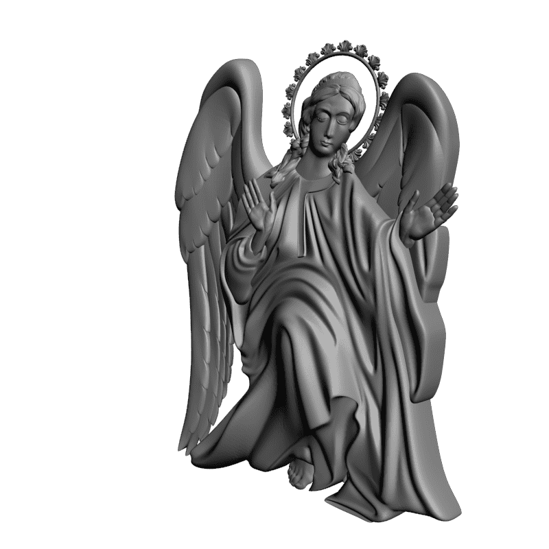 картинка Ангел V1-040 3D-STL.COM