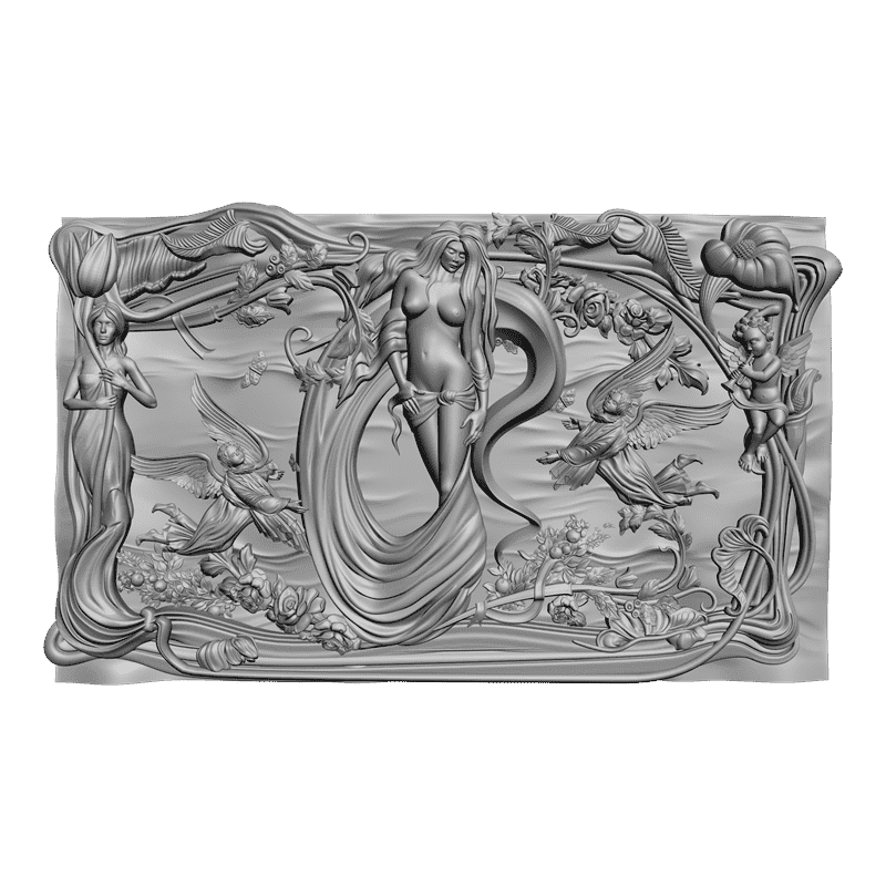 картинка Сундук + 9 деталей M13-007 3D-STL.COM