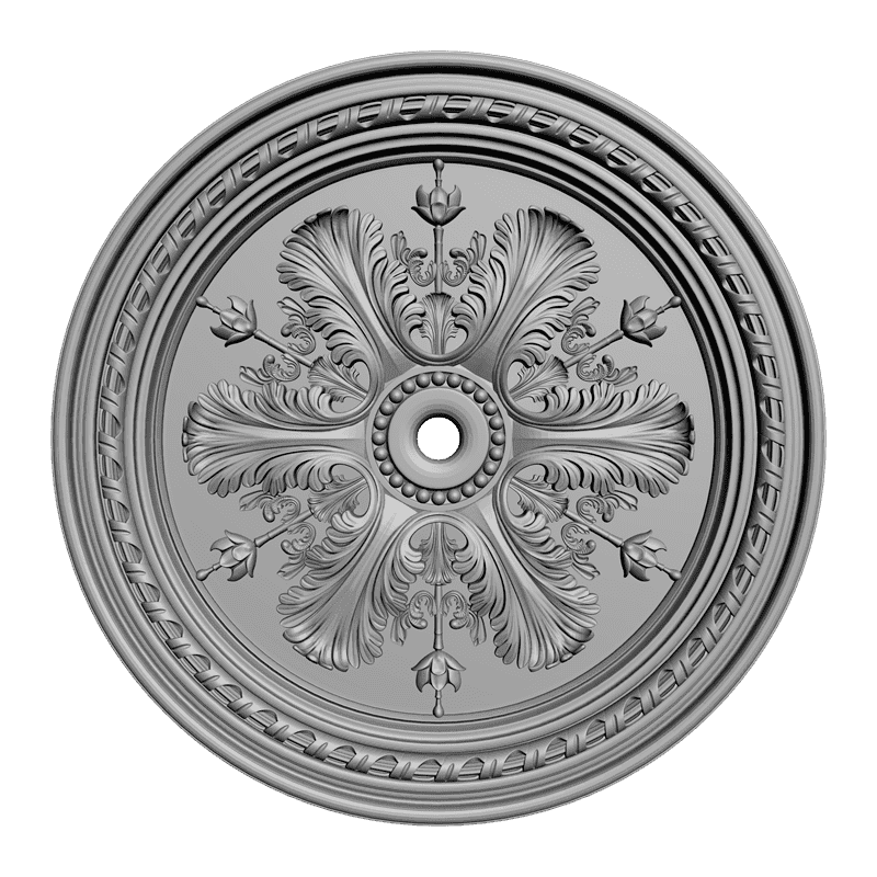 картинка Розетка резная D16-101 3D-STL.COM