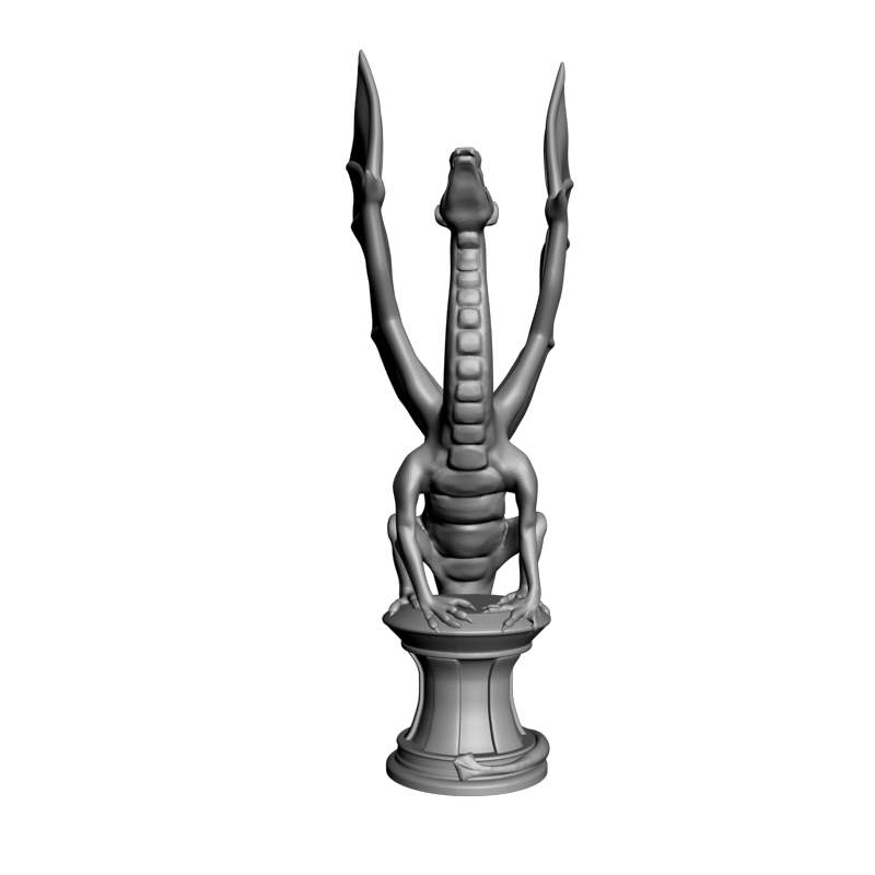 картинка Дракон PI1-407 3D-STL.COM