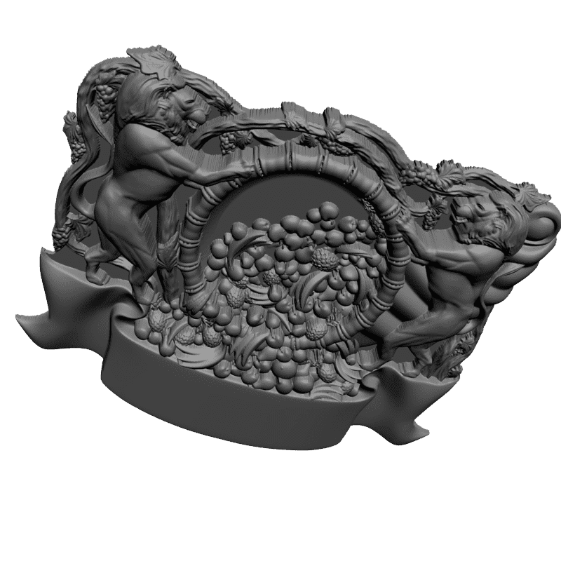 картинка Герб Изобилия RG1-052 3D-STL.COM