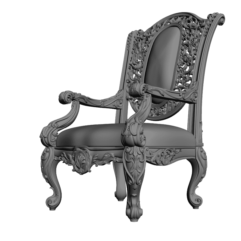 картинка Кресло M3-048 3D-STL.COM