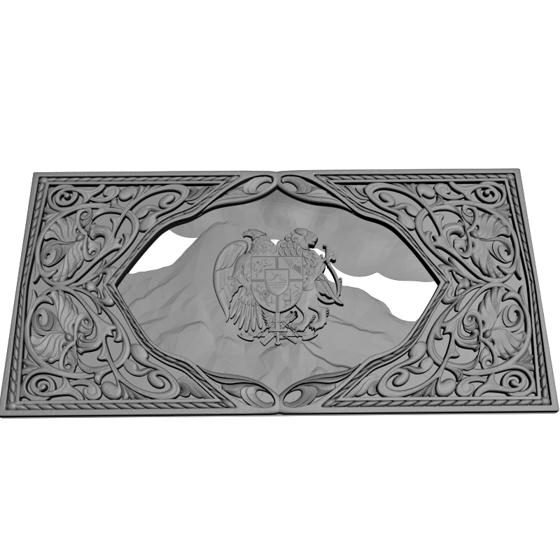 картинка Панель резная D11-145 3D-STL.COM