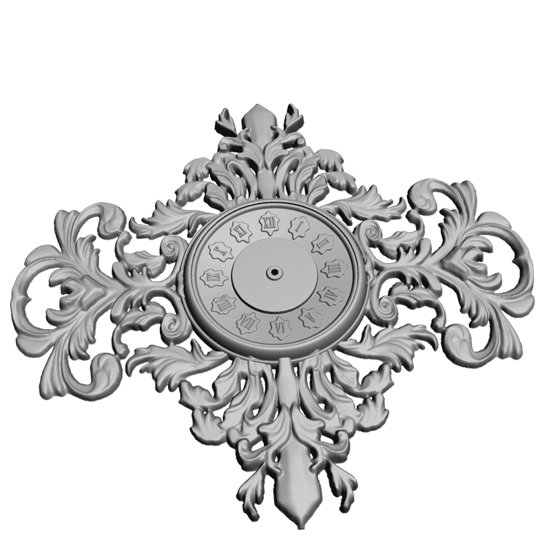 картинка Часы резные P3-022 3D-STL.COM