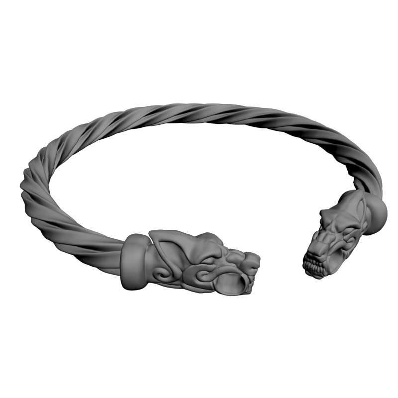 картинка Браслет Викинг RY1-022 3D-STL.COM
