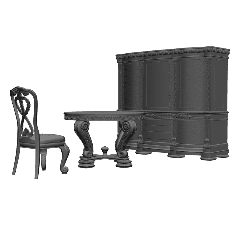 картинка Набор мебели M13-031 3D-STL.COM