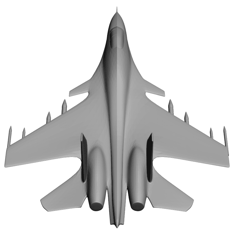 картинка Самолёт RT2-007 3D-STL.COM