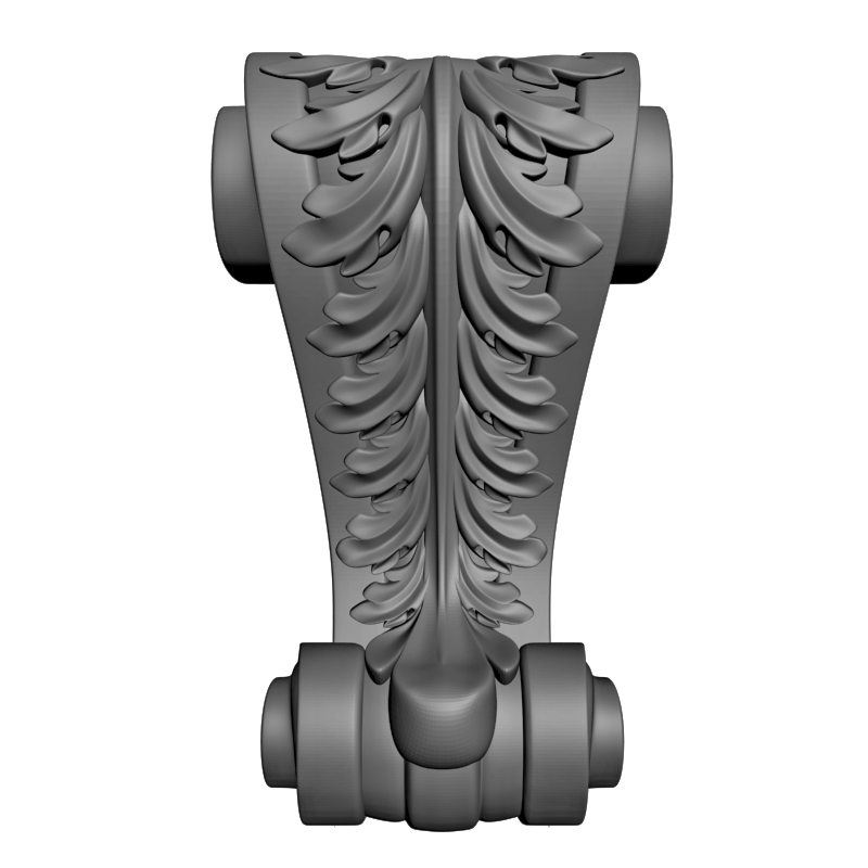 картинка Кронштейн резной D9-207 3D-STL.COM