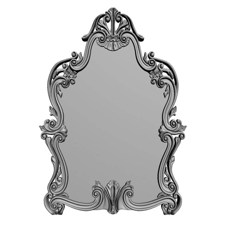 картинка Рама под зеркало D14-238 3D-STL.COM