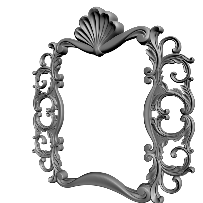 картинка Рама резная D14-399 3D-STL.COM