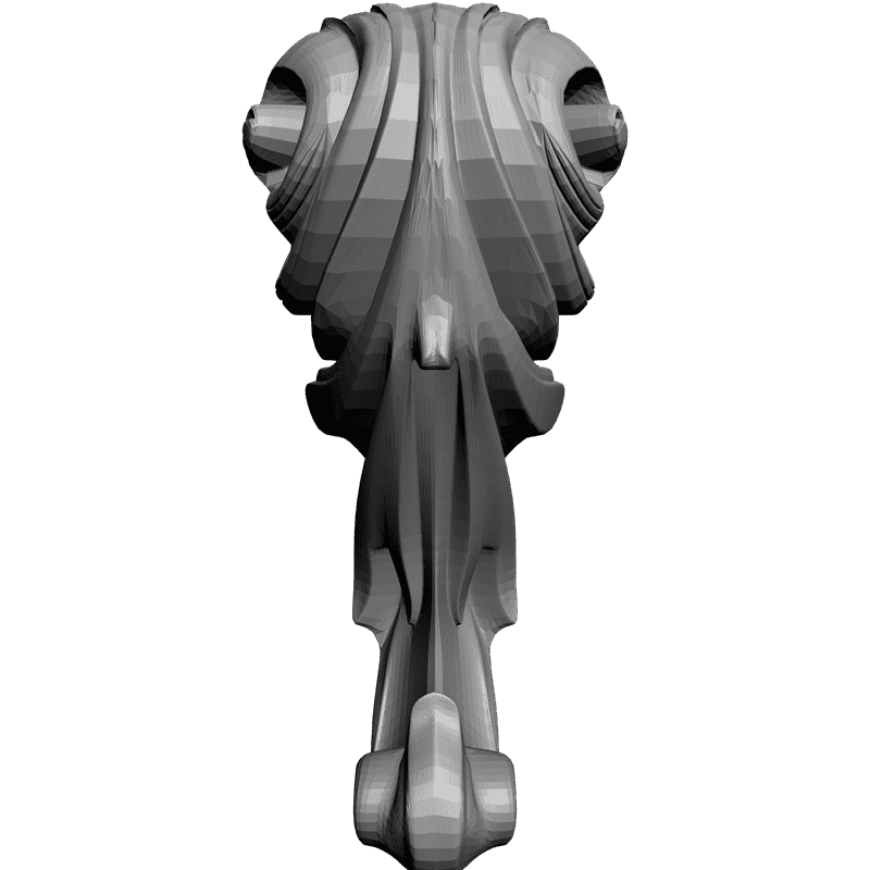 картинка Ножка резная M6-034 3D-STL.COM