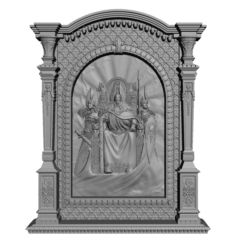 картинка Бог славян V9-052 3D-STL.COM