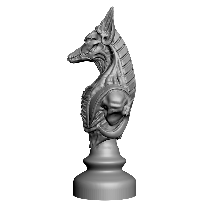 картинка Египетские мумии Конь PI3-141 3D-STL.COM