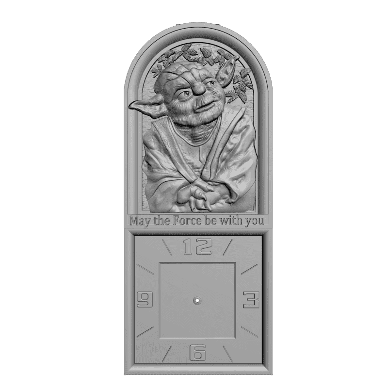 картинка Часы JODA P3-128 3D-STL.COM