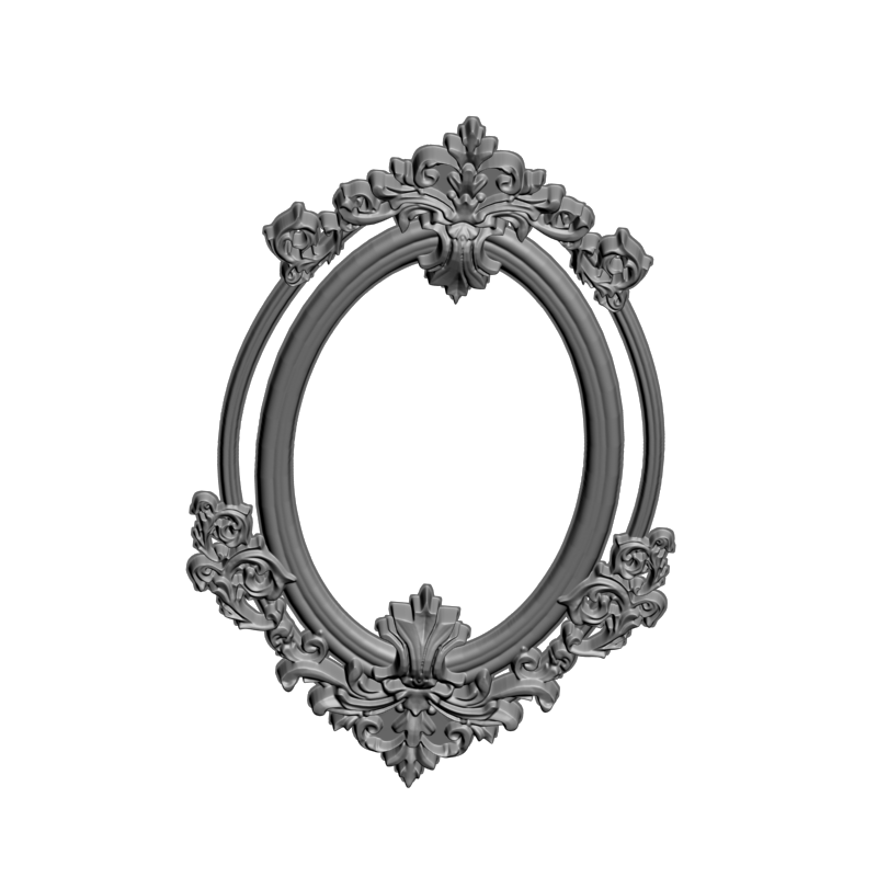 картинка Рама резная D14-476 3D-STL.COM