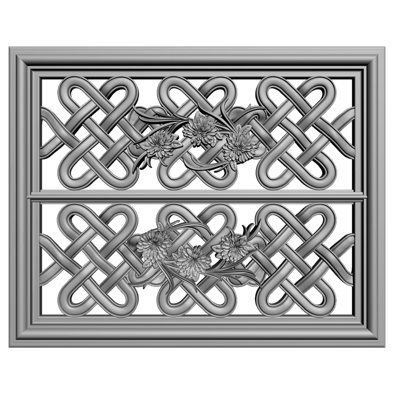картинка Панель резная D11-042 3D-STL.COM