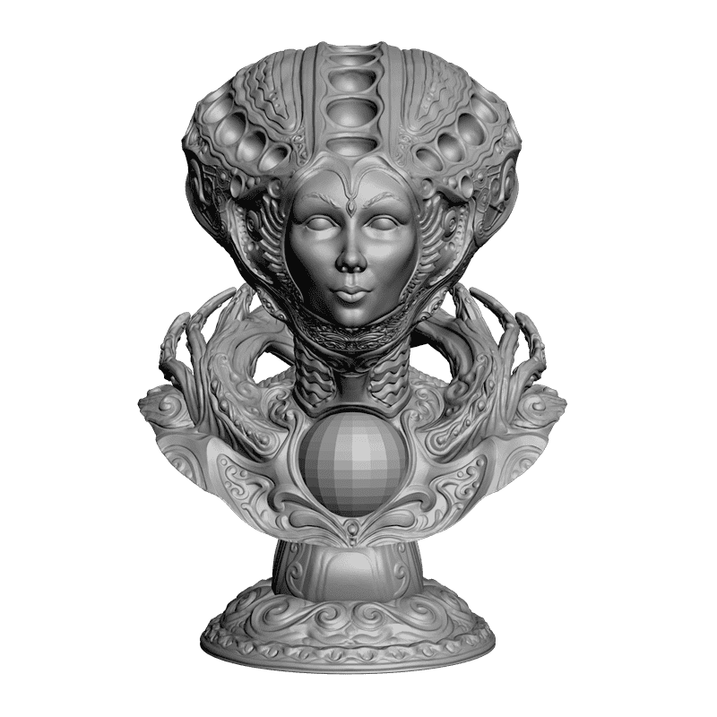 картинка Девушка L2-029 3D-STL.COM
