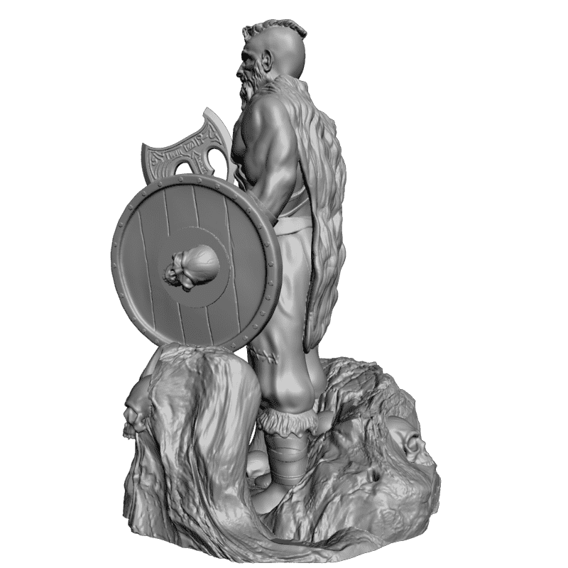 картинка Статуэтка викинга L3-159 3D-STL.COM