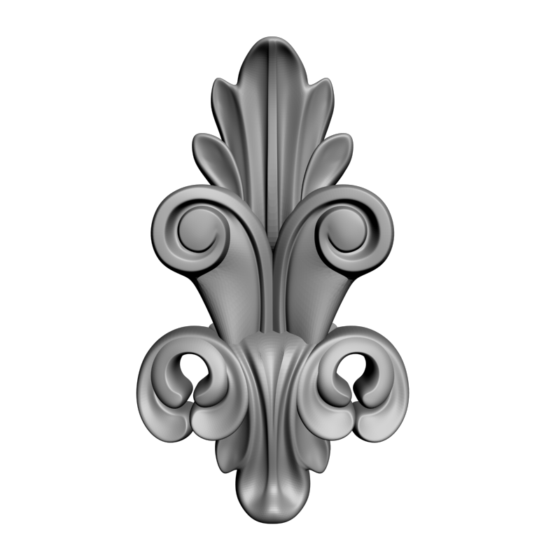 картинка Элемент декора D10-535 3D-STL.COM