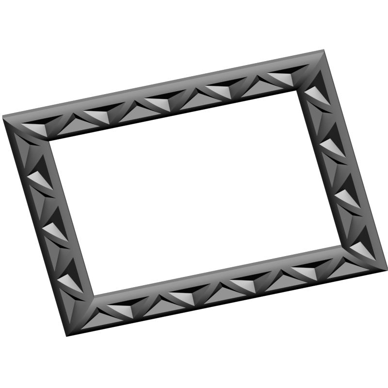 картинка Рамка резная под зеркало D14-669 3D-STL.COM