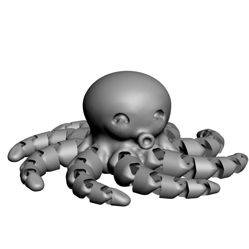 картинка Осьминог PI1-346 3D-STL.COM