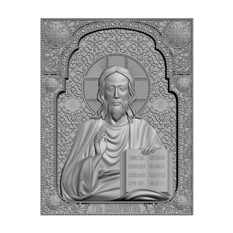 картинка Господь Вседержитель V3-406 3D-STL.COM