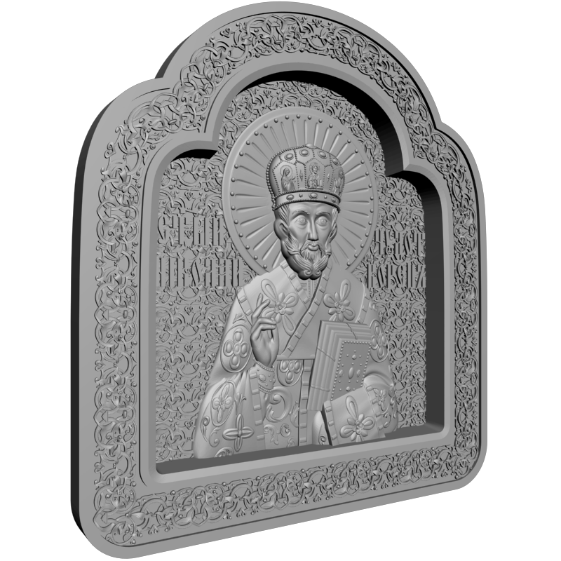 картинка Николай Чудотворец V3-358 3D-STL.COM