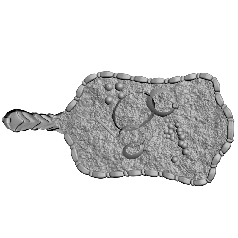 картинка Разделочная доска P4-358 3D-STL.COM