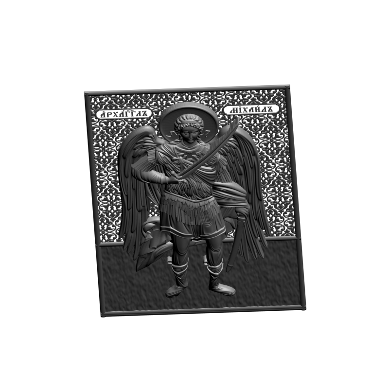 картинка Святой Михаил V3-453 3D-STL.COM