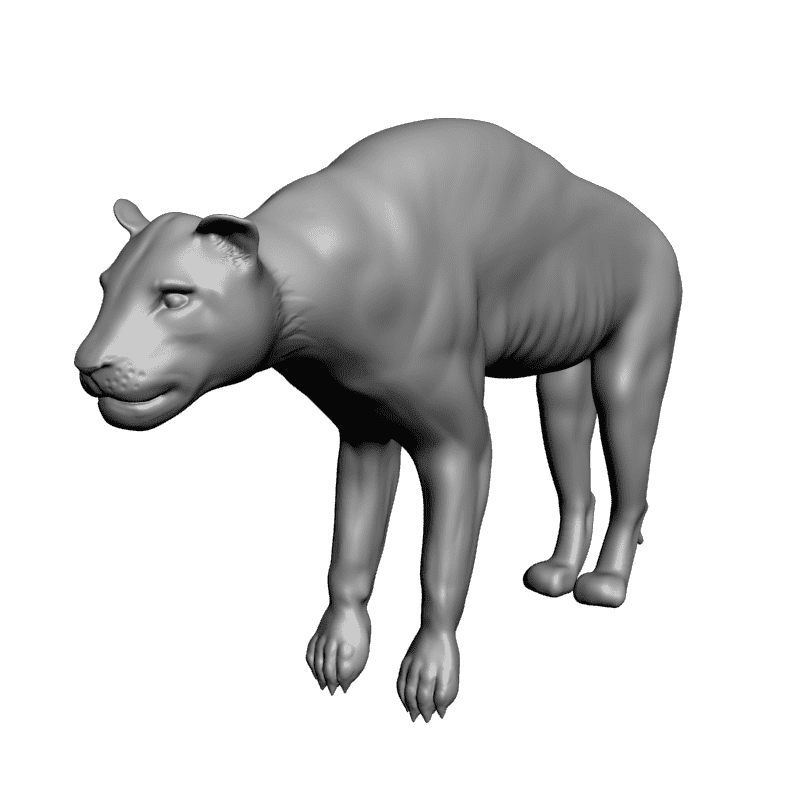 картинка Львица F1-155 3D-STL.COM