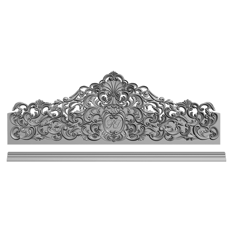 картинка Деталь кровати M4-073 3D-STL.COM