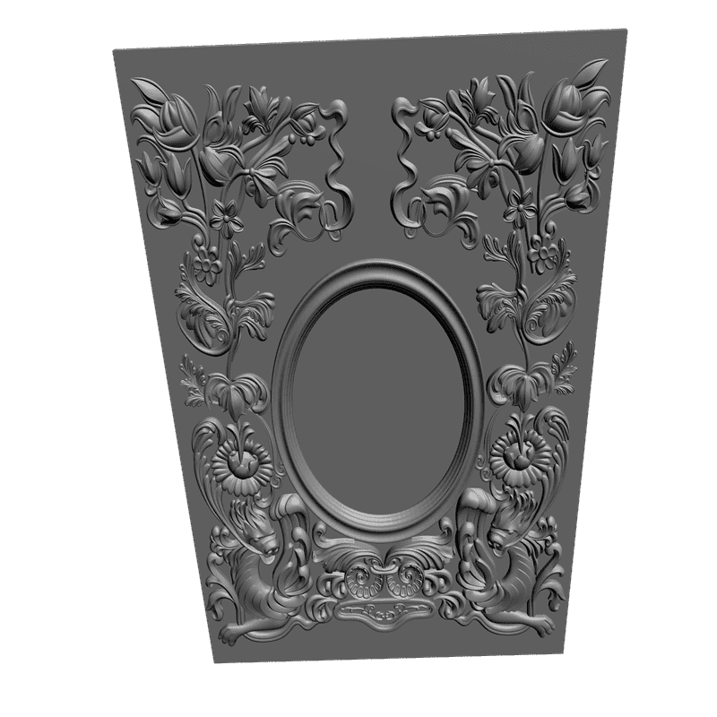 картинка Панель резная D11-015 3D-STL.COM
