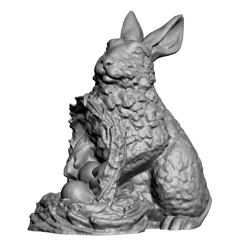 картинка Заяц F1-246 3D-STL.COM