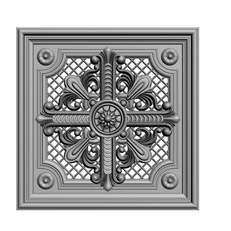картинка Панель резная D11-002 3D-STL.COM
