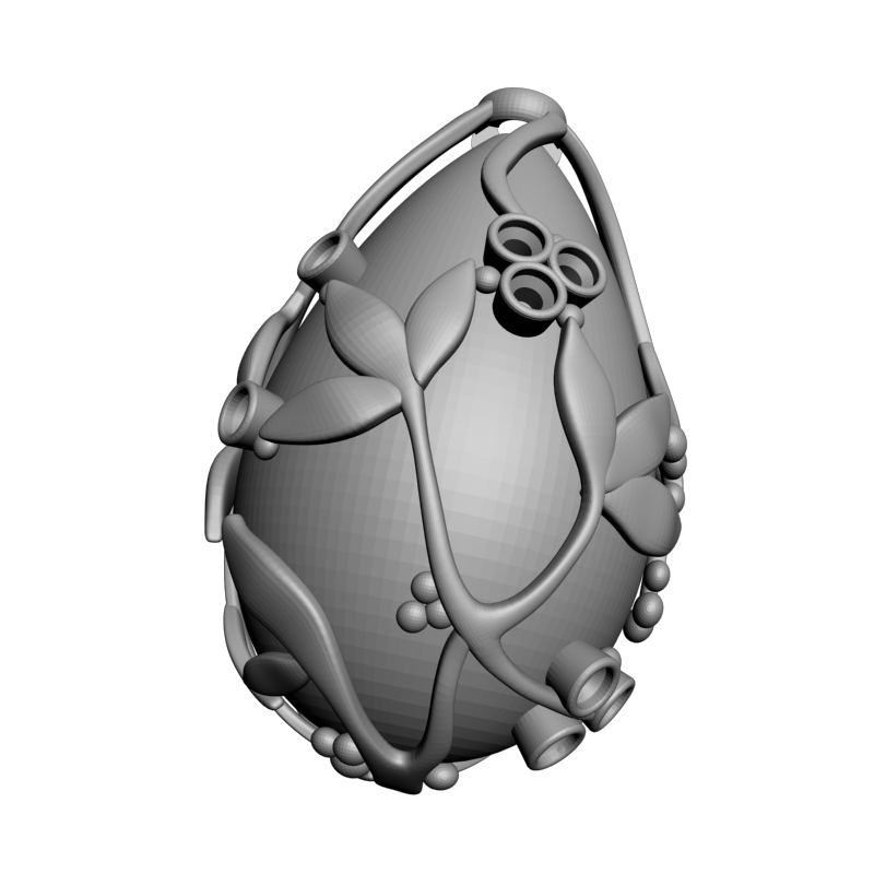 картинка Подвесной лист RY6-071 3D-STL.COM