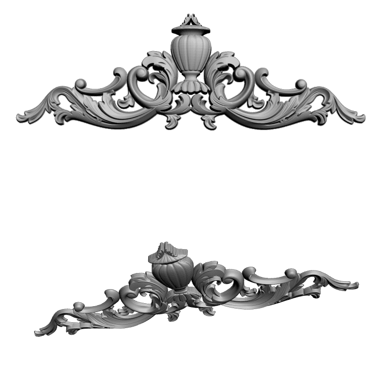 картинка Декор верха D3-193 3D-STL.COM