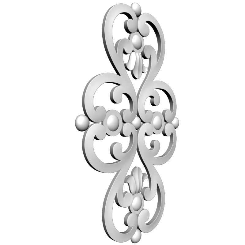 картинка Накладка резная D10-296 3D-STL.COM
