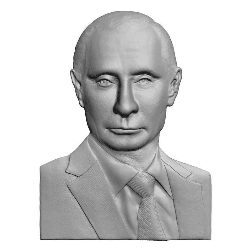 картинка Путин L1-006 3D-STL.COM