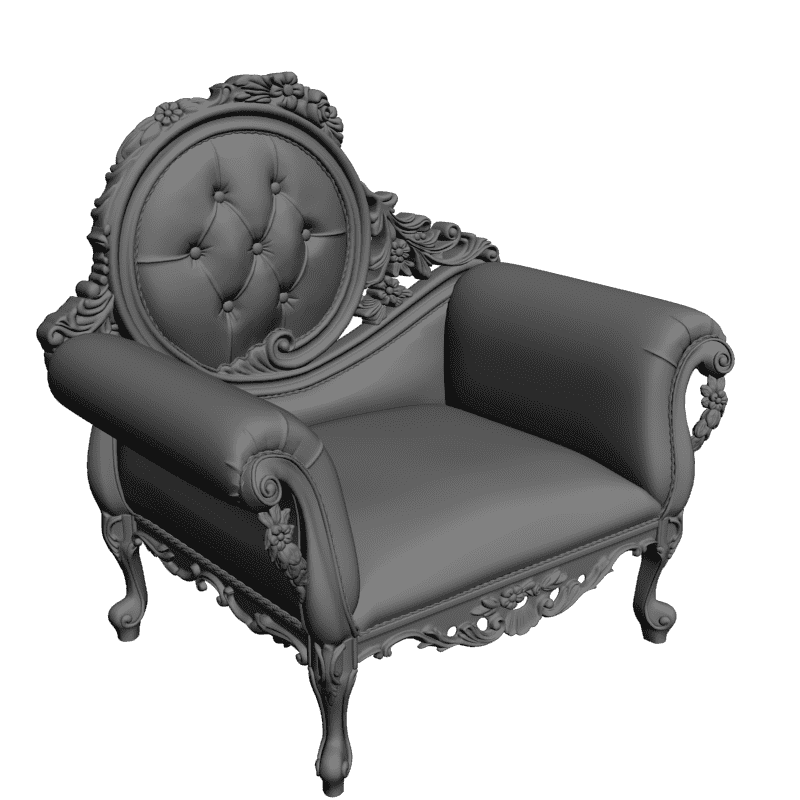 картинка Кресло M3-038 3D-STL.COM